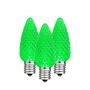 Picture of Green C7 LED Replacement Bulbs 25 Pack