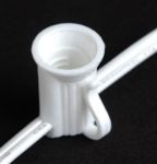 C7 12.5' Stringers 6" Spacing - White Wire