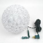 100 Twinkle LED 7.5" Sphere Pure White