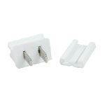 SPT-1 Male Plugs White - 5 Pack