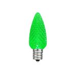 Green C7 LED Replacement Bulbs 25 Pack