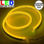Amber LED Neon Flex Custom Cut 120v