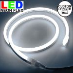Pure White LED Neon Flex Custom Cut 120v