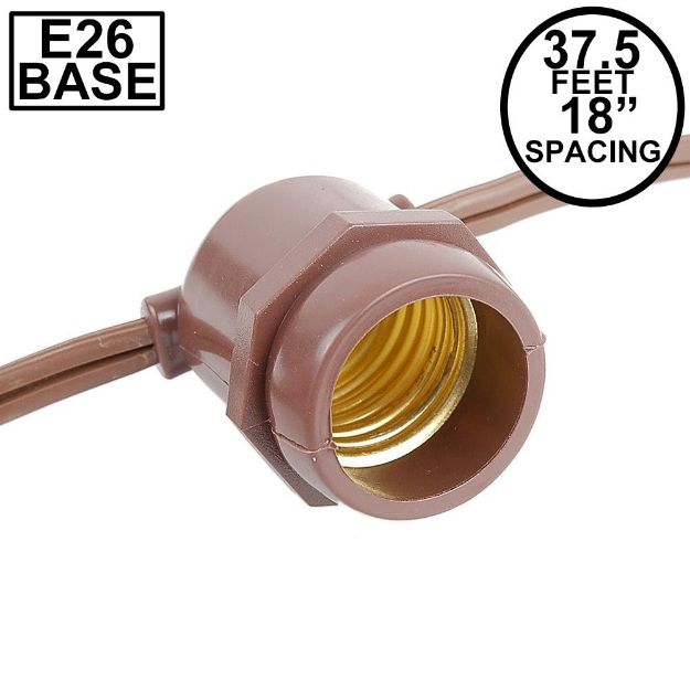 37.5' Brown Commercial Grade Stringer (E26 Base)