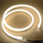 150 Ft Warm White LED Mini Neon Flex Rope Light Spool 120 Volt