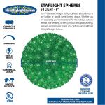 Multi 50 Light Mini Starlight Sphere 6"