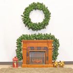 60" Unlit Commercial Colorado Pine Wreath