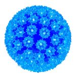 150 Blue LED 10" Sphere