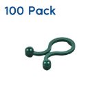 Green Tree Clips 100 Pack