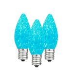 Teal C7 LED Replacement Bulbs 25 Pack