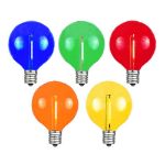 Multi - G40 - Plastic Filament LED Replacement Bulbs - 25 Pack