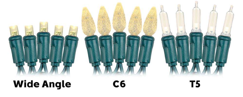 Comparison of different mini light styles